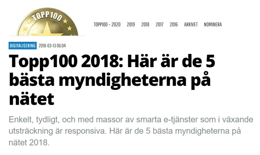 Upplägg